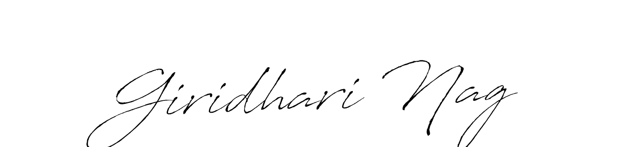 Use a signature maker to create a handwritten signature online. With this signature software, you can design (Antro_Vectra) your own signature for name Giridhari Nag. Giridhari Nag signature style 6 images and pictures png