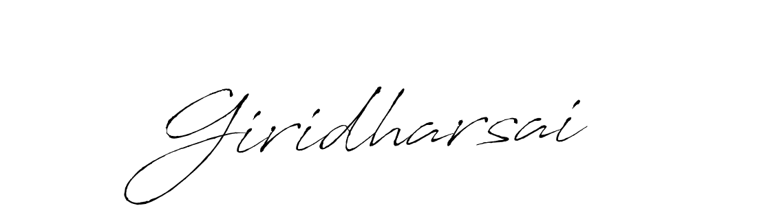 Best and Professional Signature Style for Giridharsai. Antro_Vectra Best Signature Style Collection. Giridharsai signature style 6 images and pictures png