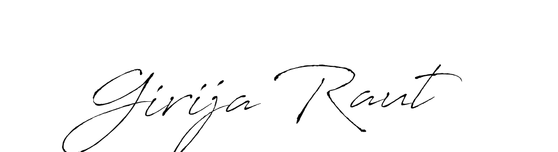 How to Draw Girija Raut signature style? Antro_Vectra is a latest design signature styles for name Girija Raut. Girija Raut signature style 6 images and pictures png