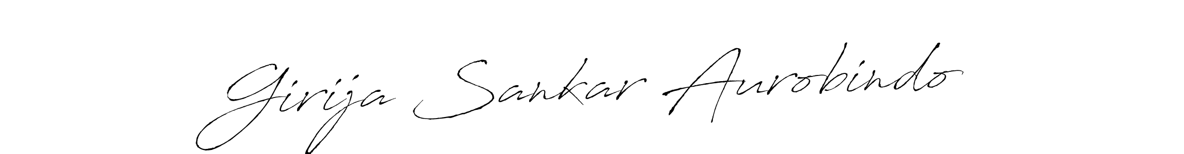 The best way (Antro_Vectra) to make a short signature is to pick only two or three words in your name. The name Girija Sankar Aurobindo include a total of six letters. For converting this name. Girija Sankar Aurobindo signature style 6 images and pictures png