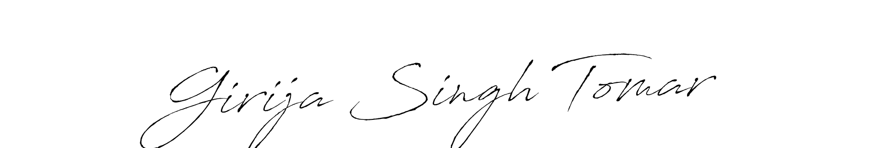 Also You can easily find your signature by using the search form. We will create Girija Singh Tomar name handwritten signature images for you free of cost using Antro_Vectra sign style. Girija Singh Tomar signature style 6 images and pictures png