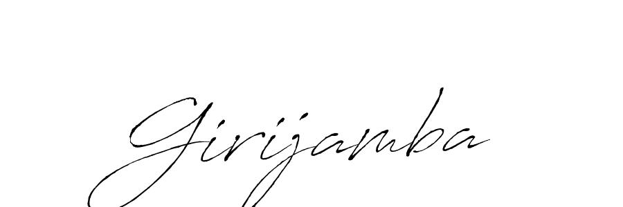 Best and Professional Signature Style for Girijamba. Antro_Vectra Best Signature Style Collection. Girijamba signature style 6 images and pictures png