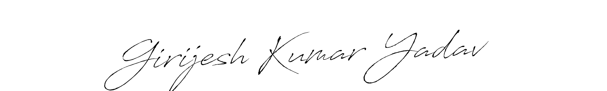 You should practise on your own different ways (Antro_Vectra) to write your name (Girijesh Kumar Yadav) in signature. don't let someone else do it for you. Girijesh Kumar Yadav signature style 6 images and pictures png