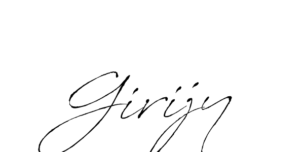 Similarly Antro_Vectra is the best handwritten signature design. Signature creator online .You can use it as an online autograph creator for name Girijy. Girijy signature style 6 images and pictures png