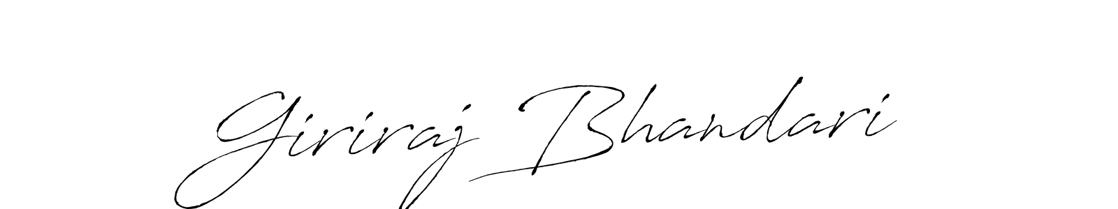 Once you've used our free online signature maker to create your best signature Antro_Vectra style, it's time to enjoy all of the benefits that Giriraj Bhandari name signing documents. Giriraj Bhandari signature style 6 images and pictures png