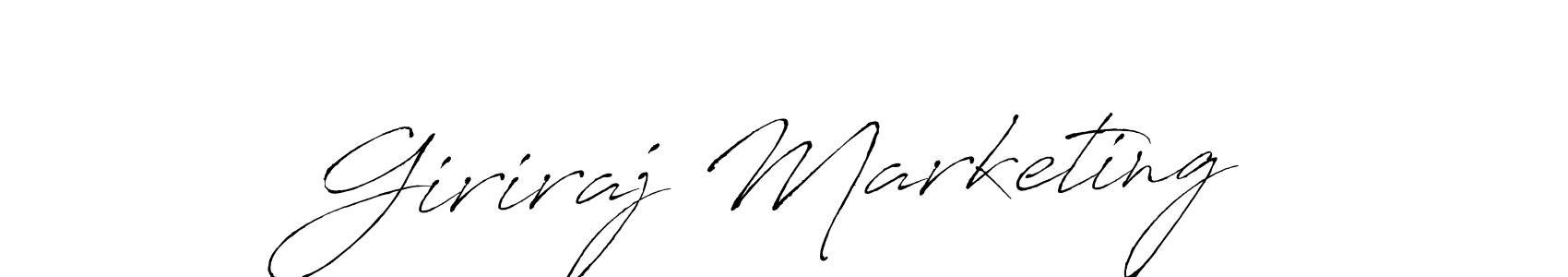 Also we have Giriraj Marketing name is the best signature style. Create professional handwritten signature collection using Antro_Vectra autograph style. Giriraj Marketing signature style 6 images and pictures png