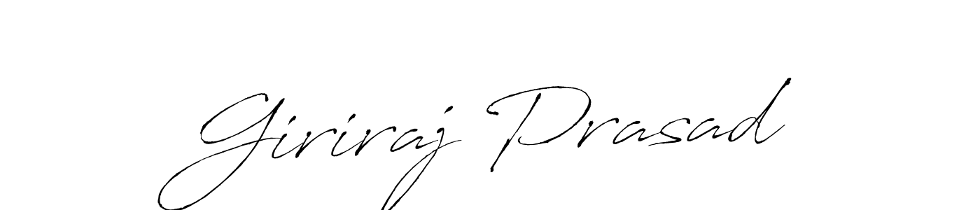 if you are searching for the best signature style for your name Giriraj Prasad. so please give up your signature search. here we have designed multiple signature styles  using Antro_Vectra. Giriraj Prasad signature style 6 images and pictures png