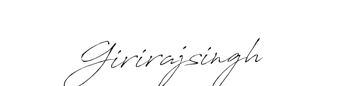 Girirajsingh stylish signature style. Best Handwritten Sign (Antro_Vectra) for my name. Handwritten Signature Collection Ideas for my name Girirajsingh. Girirajsingh signature style 6 images and pictures png