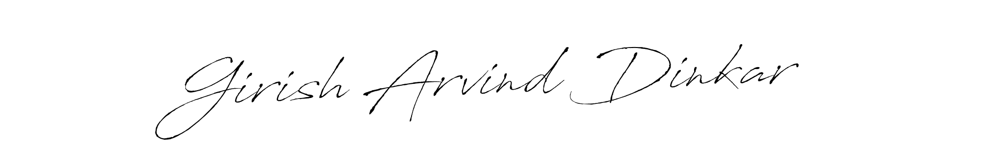 Make a short Girish Arvind Dinkar signature style. Manage your documents anywhere anytime using Antro_Vectra. Create and add eSignatures, submit forms, share and send files easily. Girish Arvind Dinkar signature style 6 images and pictures png