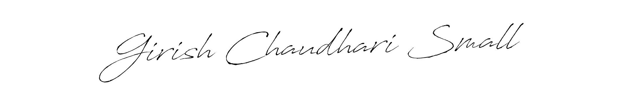 You can use this online signature creator to create a handwritten signature for the name Girish Chaudhari Small. This is the best online autograph maker. Girish Chaudhari Small signature style 6 images and pictures png