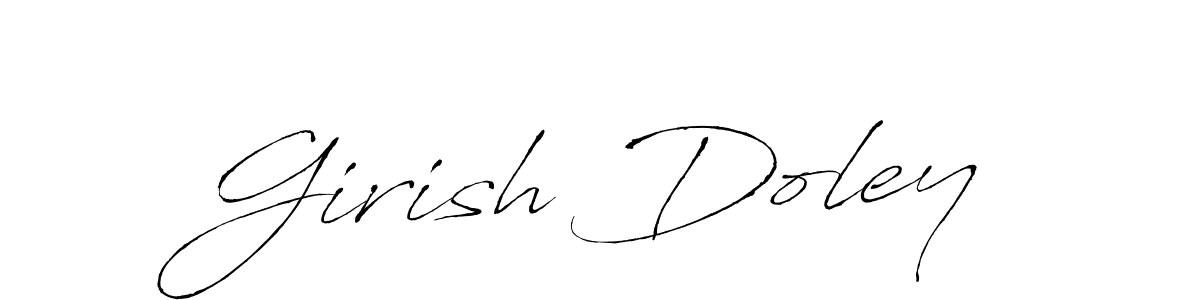 How to Draw Girish Doley signature style? Antro_Vectra is a latest design signature styles for name Girish Doley. Girish Doley signature style 6 images and pictures png