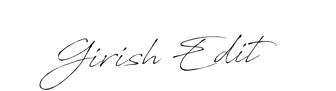 Here are the top 10 professional signature styles for the name Girish Edit. These are the best autograph styles you can use for your name. Girish Edit signature style 6 images and pictures png