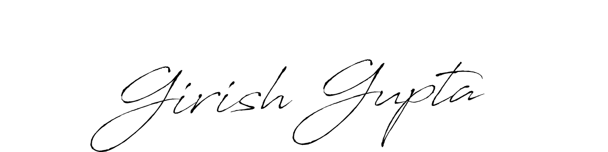 How to Draw Girish Gupta signature style? Antro_Vectra is a latest design signature styles for name Girish Gupta. Girish Gupta signature style 6 images and pictures png