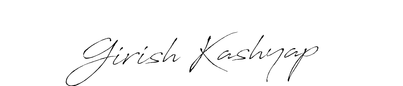 You can use this online signature creator to create a handwritten signature for the name Girish Kashyap. This is the best online autograph maker. Girish Kashyap signature style 6 images and pictures png