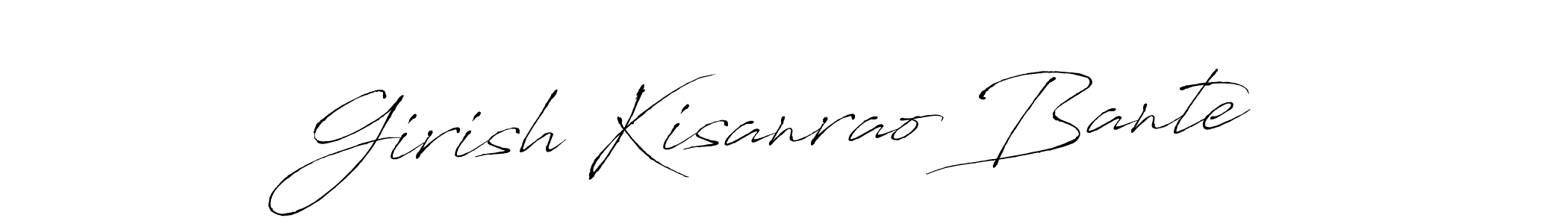 Similarly Antro_Vectra is the best handwritten signature design. Signature creator online .You can use it as an online autograph creator for name Girish Kisanrao Bante. Girish Kisanrao Bante signature style 6 images and pictures png