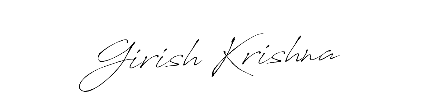 See photos of Girish Krishna official signature by Spectra . Check more albums & portfolios. Read reviews & check more about Antro_Vectra font. Girish Krishna signature style 6 images and pictures png