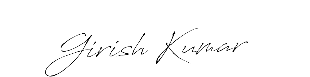 Once you've used our free online signature maker to create your best signature Antro_Vectra style, it's time to enjoy all of the benefits that Girish Kumar name signing documents. Girish Kumar signature style 6 images and pictures png