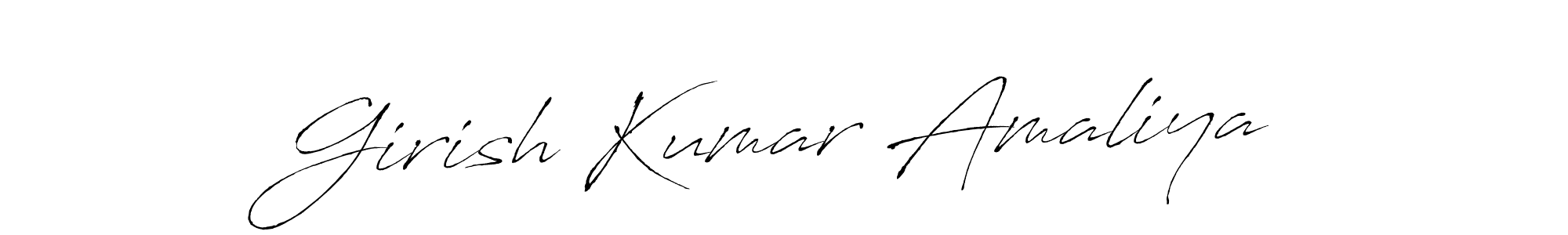 Similarly Antro_Vectra is the best handwritten signature design. Signature creator online .You can use it as an online autograph creator for name Girish Kumar Amaliya. Girish Kumar Amaliya signature style 6 images and pictures png