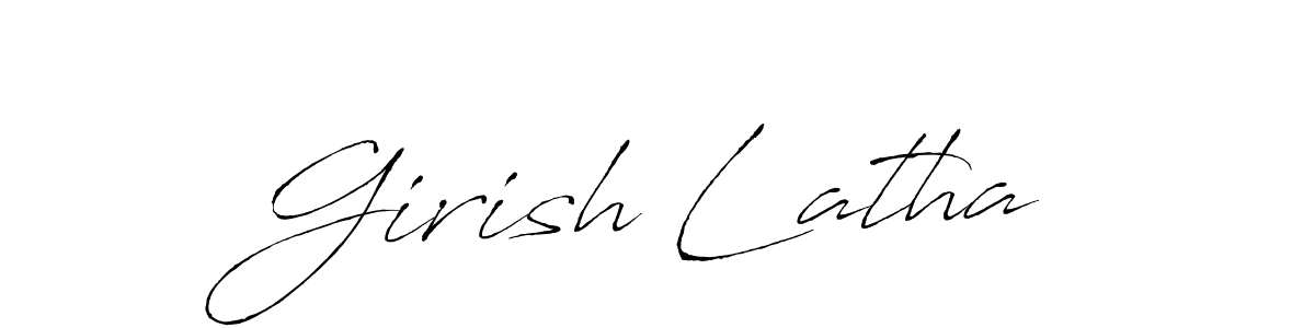 See photos of Girish Latha official signature by Spectra . Check more albums & portfolios. Read reviews & check more about Antro_Vectra font. Girish Latha signature style 6 images and pictures png