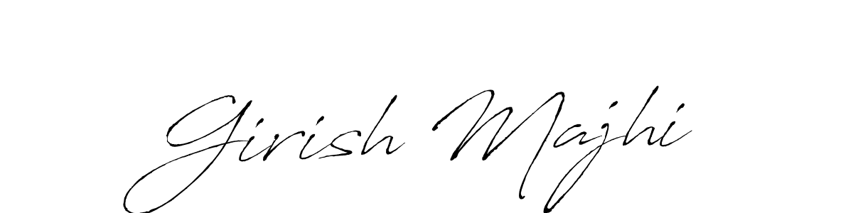 Similarly Antro_Vectra is the best handwritten signature design. Signature creator online .You can use it as an online autograph creator for name Girish Majhi. Girish Majhi signature style 6 images and pictures png