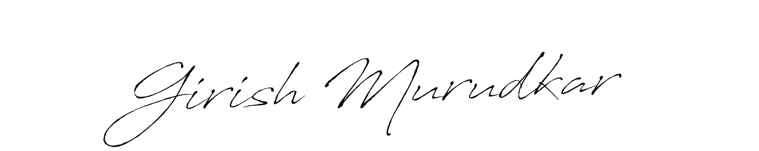 The best way (Antro_Vectra) to make a short signature is to pick only two or three words in your name. The name Girish Murudkar include a total of six letters. For converting this name. Girish Murudkar signature style 6 images and pictures png