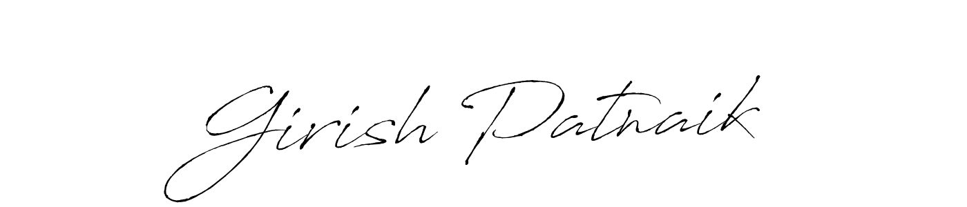 How to Draw Girish Patnaik signature style? Antro_Vectra is a latest design signature styles for name Girish Patnaik. Girish Patnaik signature style 6 images and pictures png