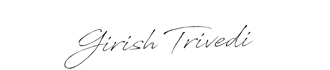 The best way (Antro_Vectra) to make a short signature is to pick only two or three words in your name. The name Girish Trivedi include a total of six letters. For converting this name. Girish Trivedi signature style 6 images and pictures png