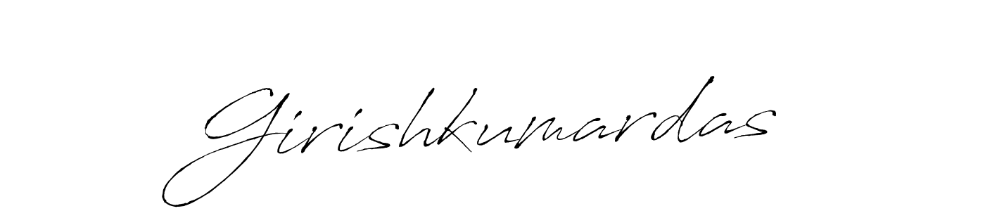 This is the best signature style for the Girishkumardas name. Also you like these signature font (Antro_Vectra). Mix name signature. Girishkumardas signature style 6 images and pictures png