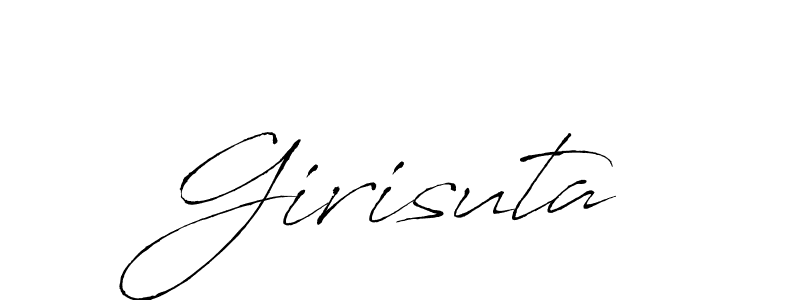 Antro_Vectra is a professional signature style that is perfect for those who want to add a touch of class to their signature. It is also a great choice for those who want to make their signature more unique. Get Girisuta name to fancy signature for free. Girisuta signature style 6 images and pictures png