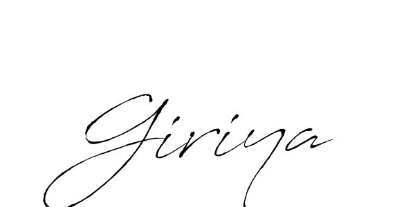 Also we have Giriya name is the best signature style. Create professional handwritten signature collection using Antro_Vectra autograph style. Giriya signature style 6 images and pictures png