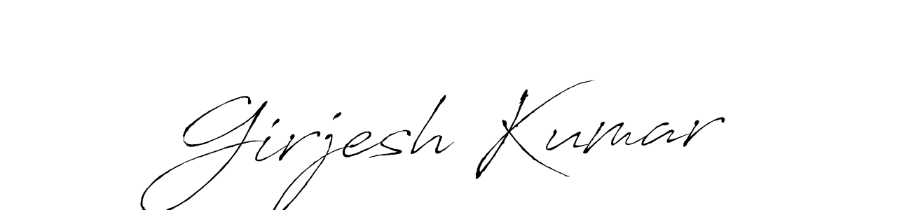 Similarly Antro_Vectra is the best handwritten signature design. Signature creator online .You can use it as an online autograph creator for name Girjesh Kumar. Girjesh Kumar signature style 6 images and pictures png