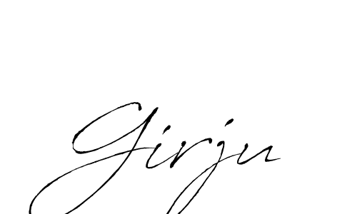 Girju stylish signature style. Best Handwritten Sign (Antro_Vectra) for my name. Handwritten Signature Collection Ideas for my name Girju. Girju signature style 6 images and pictures png