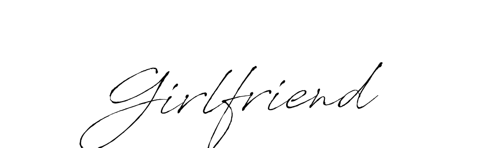 Also we have Girlfriend name is the best signature style. Create professional handwritten signature collection using Antro_Vectra autograph style. Girlfriend signature style 6 images and pictures png