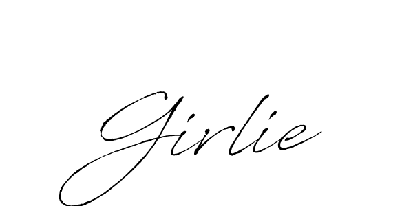 Also we have Girlie name is the best signature style. Create professional handwritten signature collection using Antro_Vectra autograph style. Girlie signature style 6 images and pictures png