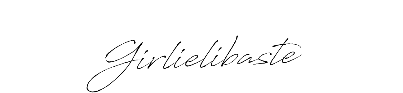 Once you've used our free online signature maker to create your best signature Antro_Vectra style, it's time to enjoy all of the benefits that Girlielibaste name signing documents. Girlielibaste signature style 6 images and pictures png