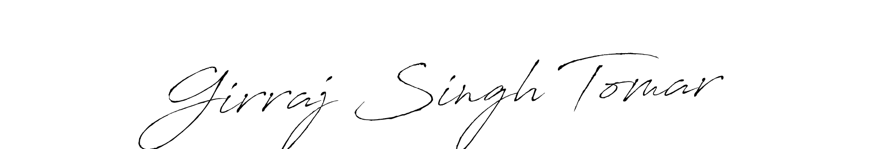 Also we have Girraj Singh Tomar name is the best signature style. Create professional handwritten signature collection using Antro_Vectra autograph style. Girraj Singh Tomar signature style 6 images and pictures png