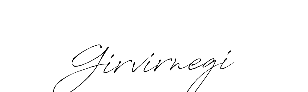 The best way (Antro_Vectra) to make a short signature is to pick only two or three words in your name. The name Girvirnegi include a total of six letters. For converting this name. Girvirnegi signature style 6 images and pictures png