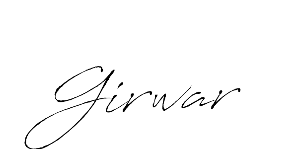 The best way (Antro_Vectra) to make a short signature is to pick only two or three words in your name. The name Girwar include a total of six letters. For converting this name. Girwar signature style 6 images and pictures png