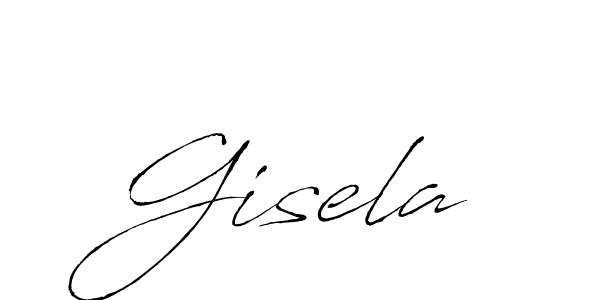 Also we have Gisela name is the best signature style. Create professional handwritten signature collection using Antro_Vectra autograph style. Gisela signature style 6 images and pictures png