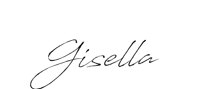 How to make Gisella name signature. Use Antro_Vectra style for creating short signs online. This is the latest handwritten sign. Gisella signature style 6 images and pictures png