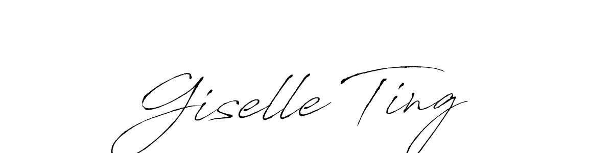 Also You can easily find your signature by using the search form. We will create Giselle Ting name handwritten signature images for you free of cost using Antro_Vectra sign style. Giselle Ting signature style 6 images and pictures png