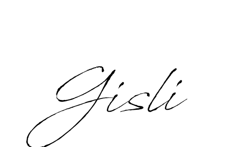 Also You can easily find your signature by using the search form. We will create Gisli name handwritten signature images for you free of cost using Antro_Vectra sign style. Gisli signature style 6 images and pictures png