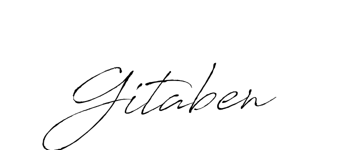 How to Draw Gitaben signature style? Antro_Vectra is a latest design signature styles for name Gitaben. Gitaben signature style 6 images and pictures png