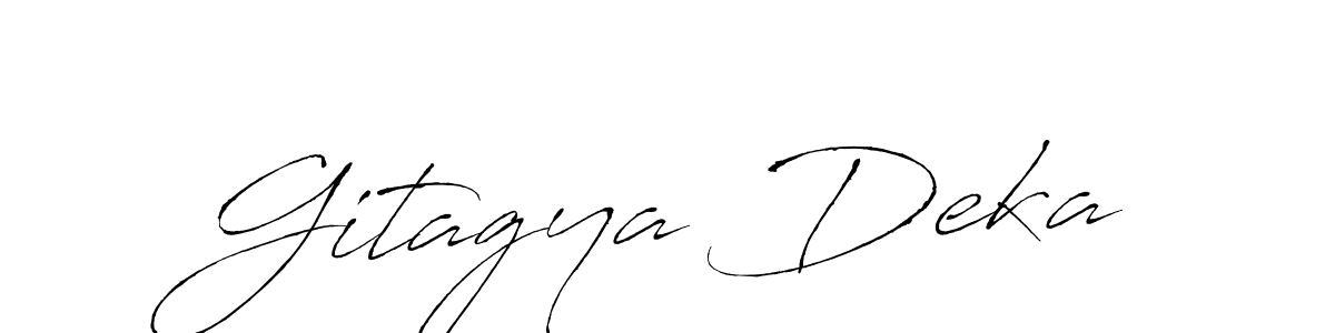Use a signature maker to create a handwritten signature online. With this signature software, you can design (Antro_Vectra) your own signature for name Gitagya Deka. Gitagya Deka signature style 6 images and pictures png