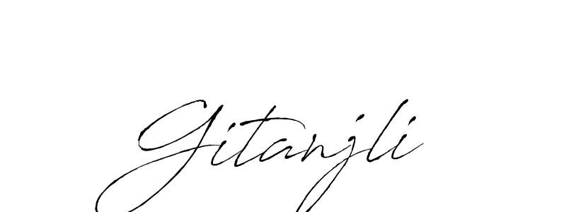 Best and Professional Signature Style for Gitanjli. Antro_Vectra Best Signature Style Collection. Gitanjli signature style 6 images and pictures png