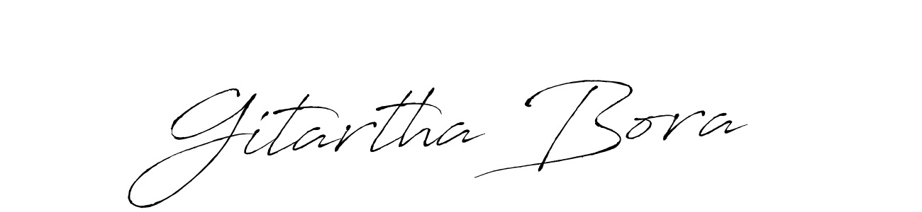 How to make Gitartha Bora signature? Antro_Vectra is a professional autograph style. Create handwritten signature for Gitartha Bora name. Gitartha Bora signature style 6 images and pictures png