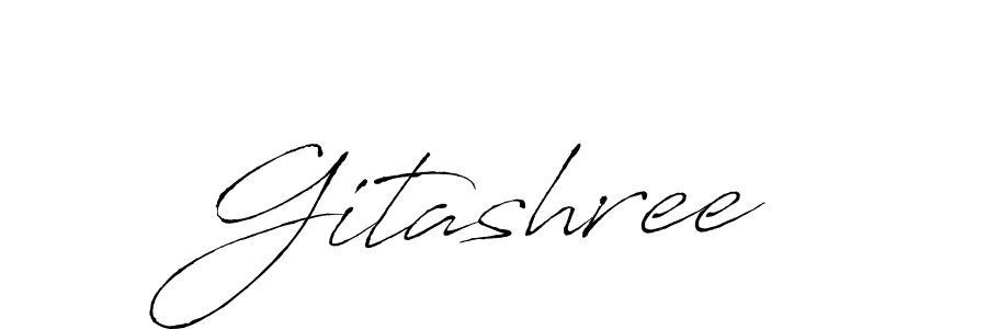 if you are searching for the best signature style for your name Gitashree. so please give up your signature search. here we have designed multiple signature styles  using Antro_Vectra. Gitashree signature style 6 images and pictures png
