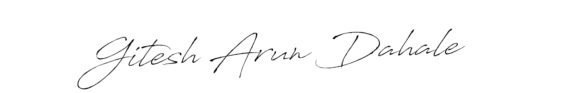 You can use this online signature creator to create a handwritten signature for the name Gitesh Arun Dahale. This is the best online autograph maker. Gitesh Arun Dahale signature style 6 images and pictures png