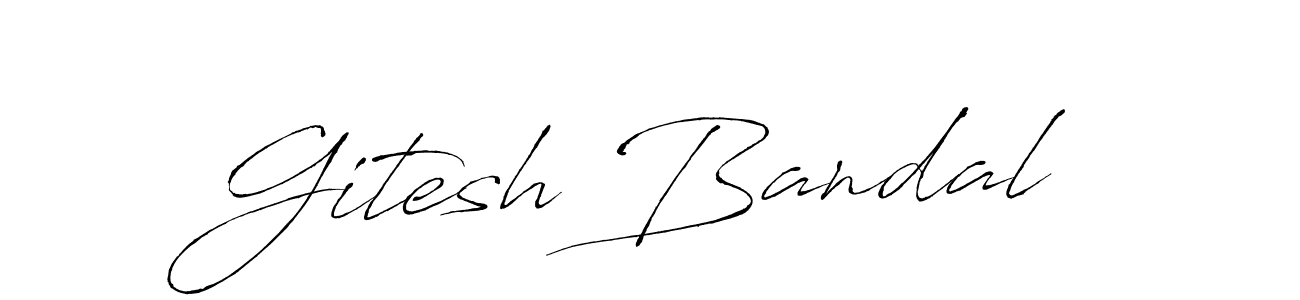 You can use this online signature creator to create a handwritten signature for the name Gitesh Bandal. This is the best online autograph maker. Gitesh Bandal signature style 6 images and pictures png