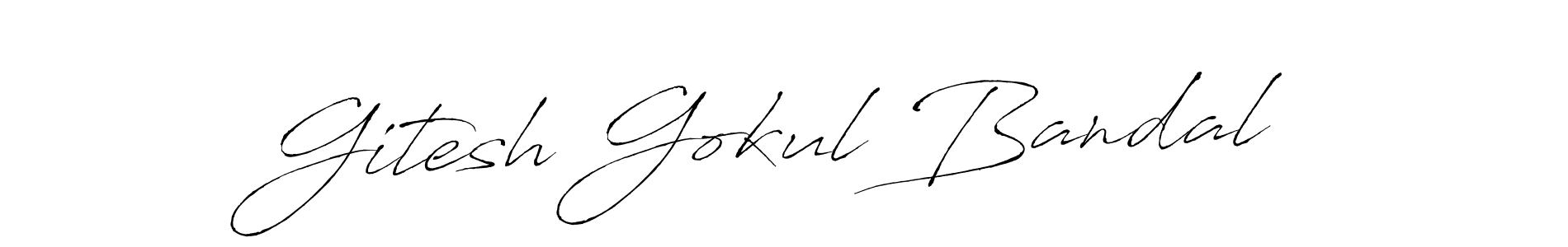 How to Draw Gitesh Gokul Bandal signature style? Antro_Vectra is a latest design signature styles for name Gitesh Gokul Bandal. Gitesh Gokul Bandal signature style 6 images and pictures png